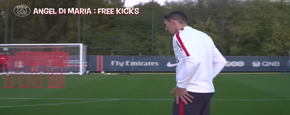 Angel Di Maria’dan antrenmanda şov