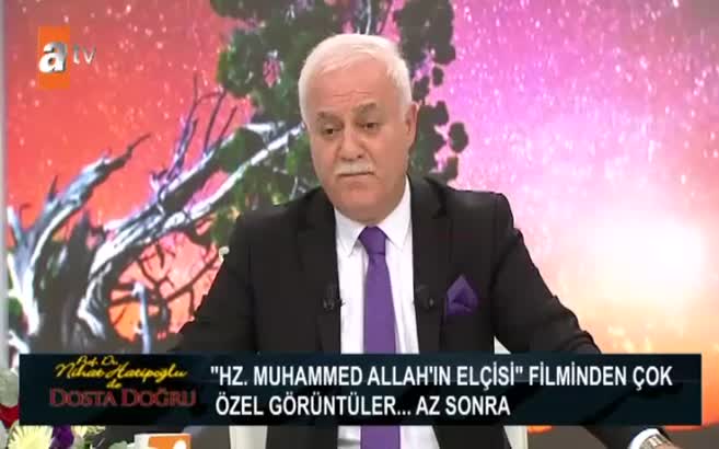 Nihat Hatipoğlu "Hz. Muhammed: Allah'ın Elçisi" filmini yorumladı