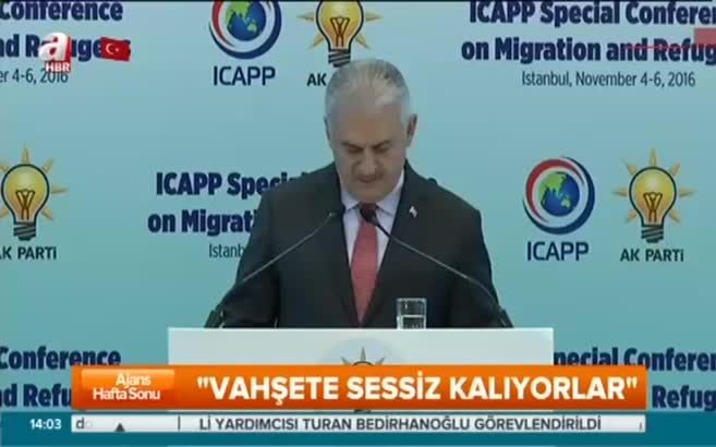 Başbakan Yıldırım: Vahşete sessiz kalıyorlar