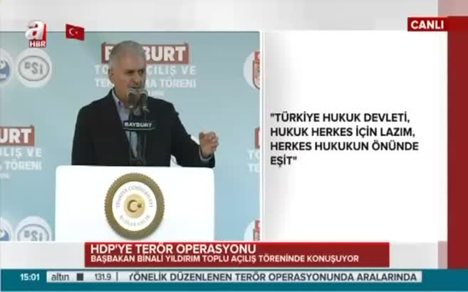 Başbakan Binali Yıldırım, HDP'nin kararına sert çıktı!