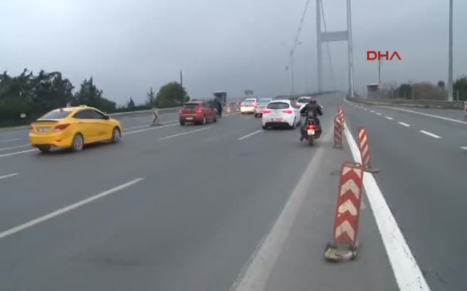 15 Temmuz Şehitler Köprüsü'nde tabancalı intihar girişimi