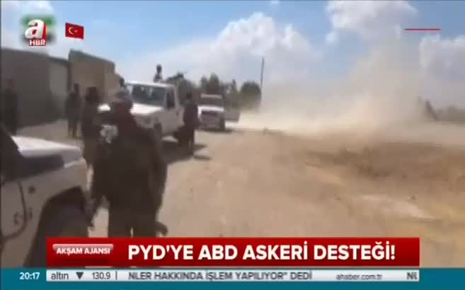 PYD'ye ABD askeri desteği!