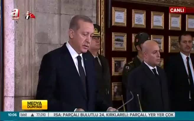 Erdoğan'dan 10 Kasım mesajı: Aziz Atatürk...