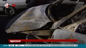 İşadamının lüks aracı yakılmış halde bulundu