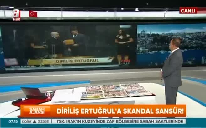 Diriliş Ertuğrul'a skandal sansür!