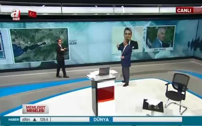 A Haber Adil Öksüz'ün kaçış haritasını yayınladı