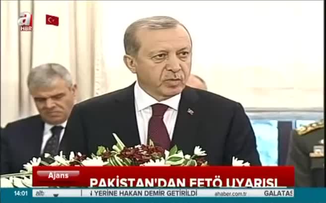 Erdoğan; FETÖ Pakistan'da da barınamayacak