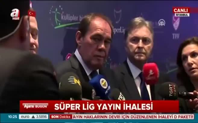 Yıldırım Demirören'den yayın ihalesi sonrası ilk açıklama