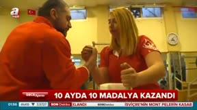 Bileği bükülemeyen kadın!