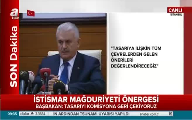 Başbakan dolarla ilgili alınacak tedbirleri açıkladı