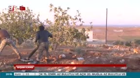 El Bab cephesinde çatışma anları!