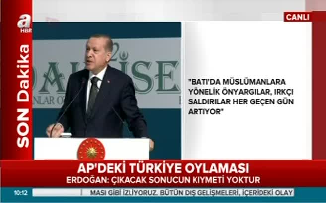 Erdoğan: Eğer bunlar birisine 'diktatör' diyorsa...