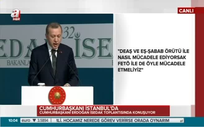 Erdoğan'dan AP'ye rest!