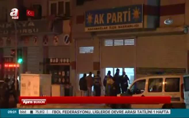 İzmir’de AK Parti binasına saldırı