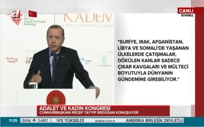 Cumhurbaşkanı Erdoğan'ın o sözleri ayakta alkışlandı