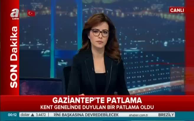 Gaziantep'te patlama kentin genelinde duyuldu