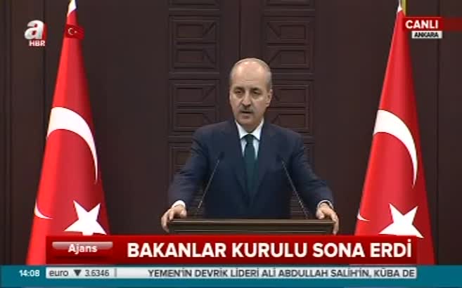 Kurtulmuş'tan Avrupa Parlamentosu açıklaması