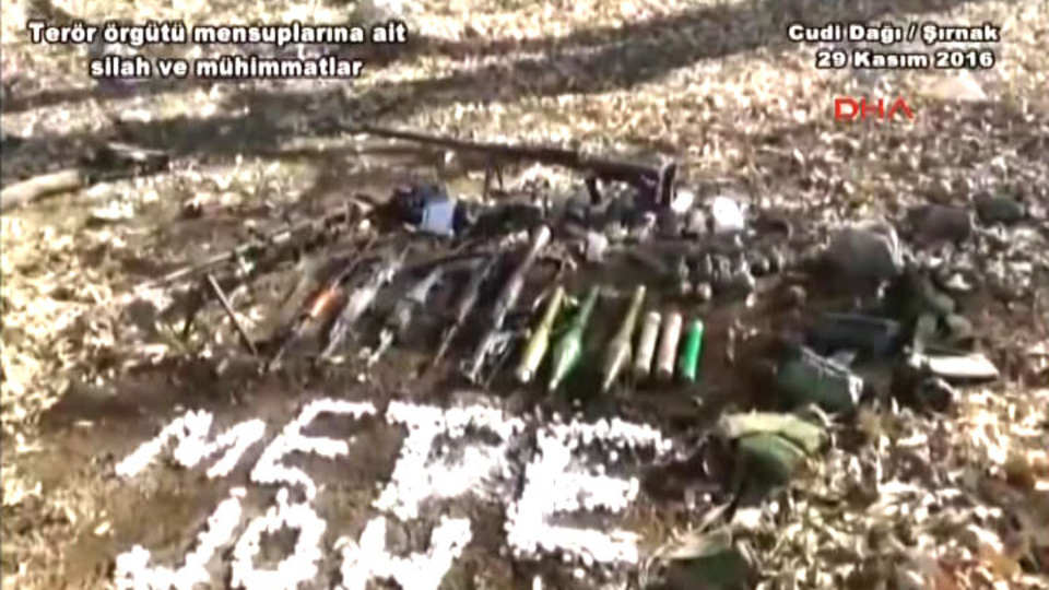 TSK, Cudi Dağı bölgesinde 14 PKK’lı terörist öldürüldü!