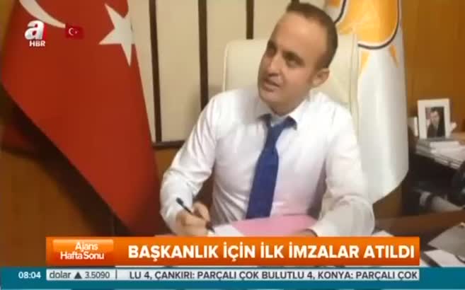 Başkanlık için vekiller ilk imzaları attı