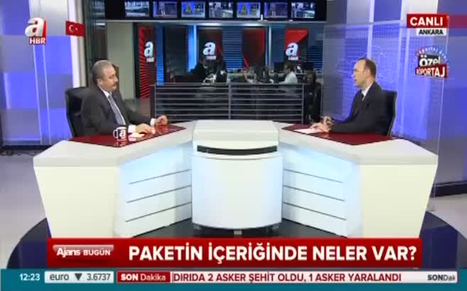 Yedek vekillik olacak mı? Mustafa Şentop A Haber’de yanıtladı