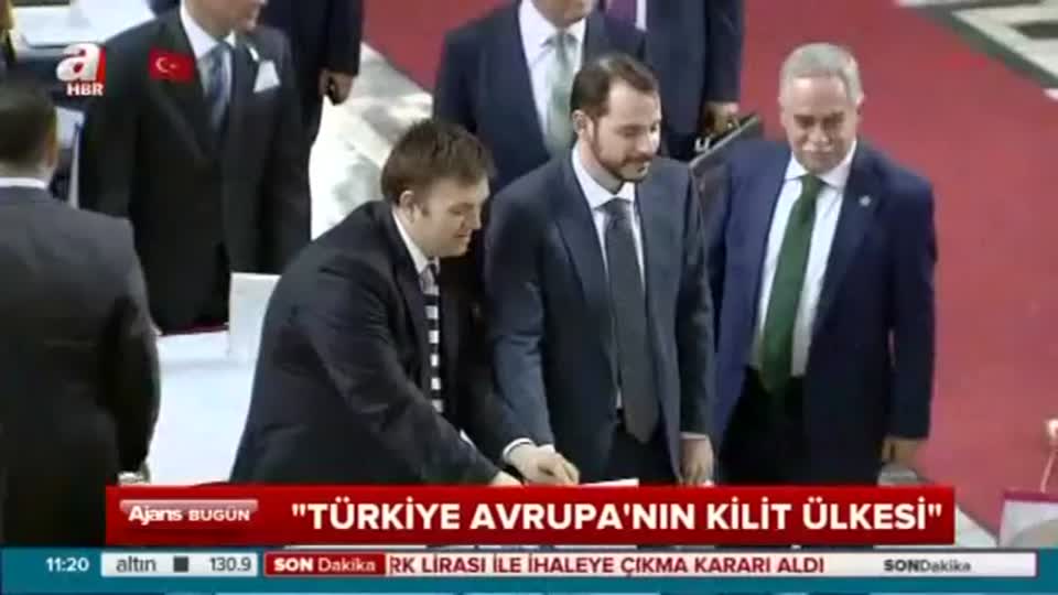 Enerji Bakanı Albayrak: Türkiye, Avrupa’nın kilit ülkesi