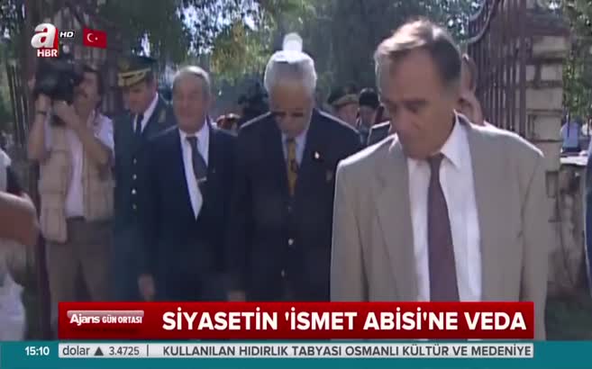 Meclis eski başkanı İsmet Sezgin devlet mezarlığına defnedildi