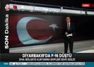 Diyarbakırda F-16 savaş uçağı düştü