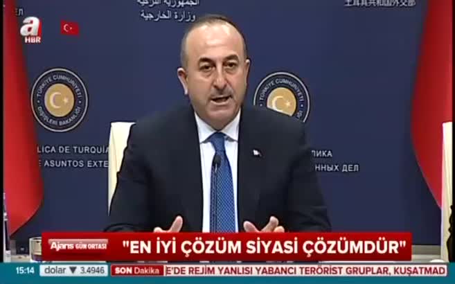 Çavuşoğlu, Halep'teki tahliye operasyonlarına dair açıklamalarda bulundu