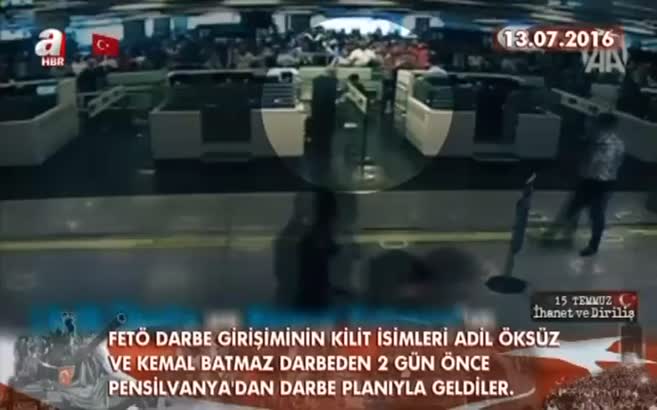 Darbenin baş aktörleri Pensilvanya'dan böyle geldiler!