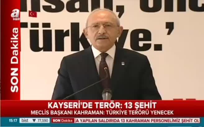 Kemal Kılıçdaroğlu: Terörü birlik olursak aşarız