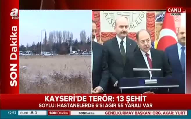Sağlık Bakanı Recep Akdağ saldırıyla ilgili açıklamalarda bulundu