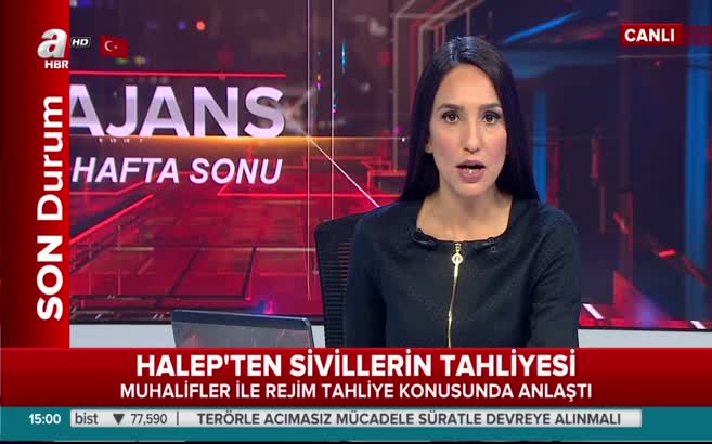 Halep'te sivillerin tahliyesine yeniden başlanıyor