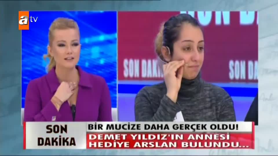 28 yıldır görmediği annesine Müge Anlı’da kavuştu