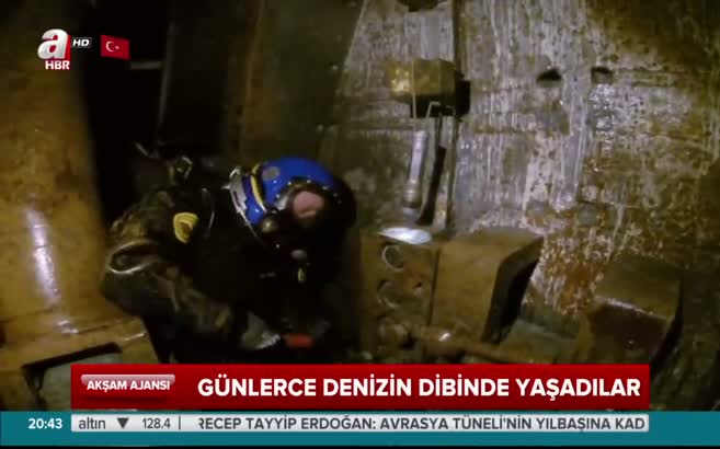 Avrasya Tüneli'nde bir ilk