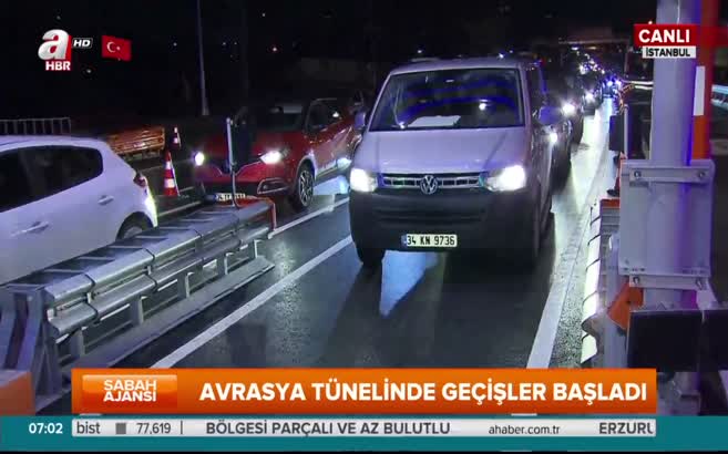 Avrasya Tüneli halka açıldı
