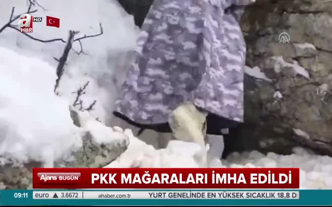 Mehmetçik Şırnak'ta teröristlerin inine girdi