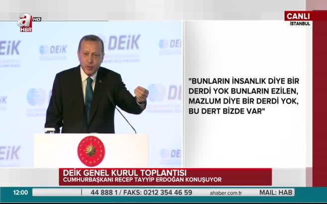 Cumhurbaşkanı Erdoğan meydan okudu!