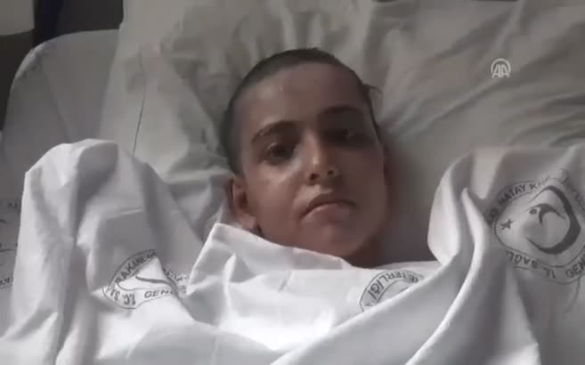 Halep'ten tahliye olurken kaybettiği ailesine kavuştu