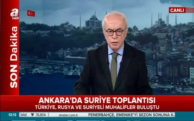 Ankara'da Suriye toplantısı