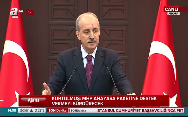 Numan Kurtulmuş: Medyadaki bazı arkadaşlar ayağını denk alsın!
