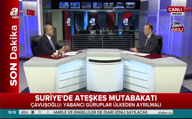 Çavuşoğlu: Esad'la görüşmemiz söz konusu değil