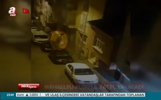 Lastiklerini patlatanı bakın nasıl buldular!