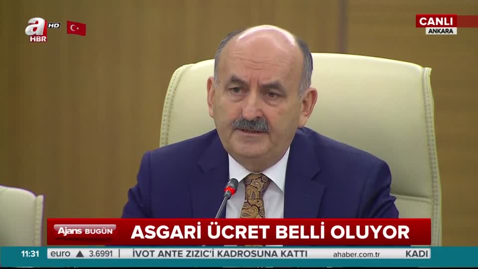 Mehmet Müezzinoğlu asgari ücret zam oranını açıkladı