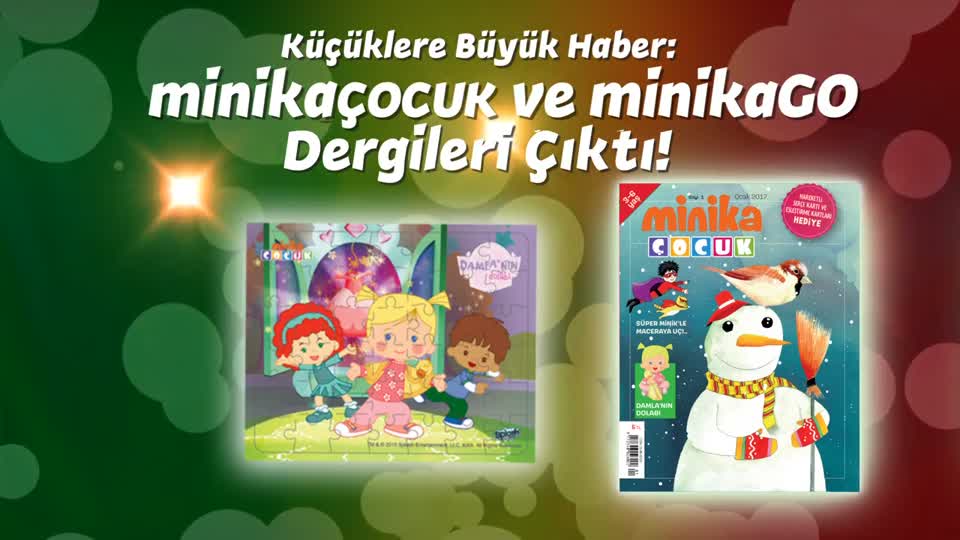 minikaÇOCUK ve minikaGO Dergileri Çıktı