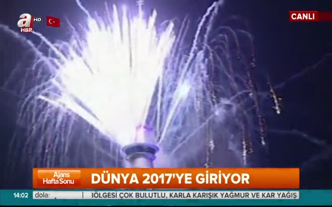2017'ye ilk giren ülke Yeni Zelanda oldu