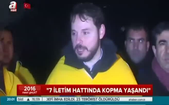 Albayrak: Tarihte ilk defa 7 iletim hattında kopma yaşandı