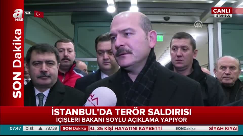 Bakan Süleyman Soylu: 39 kişi hayatını kaybetti