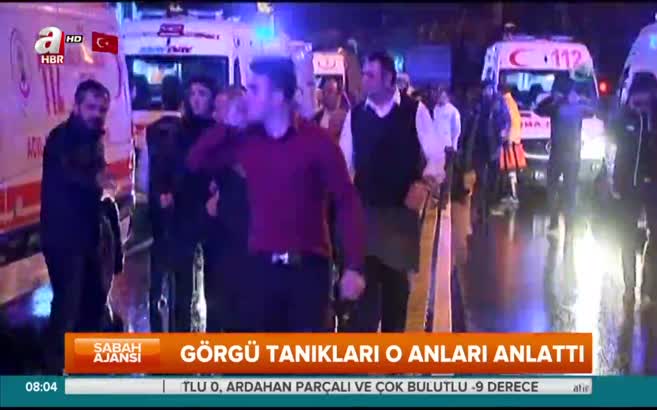 Görgü tanıkları Ortaköy’deki korku dolu anları anlattı