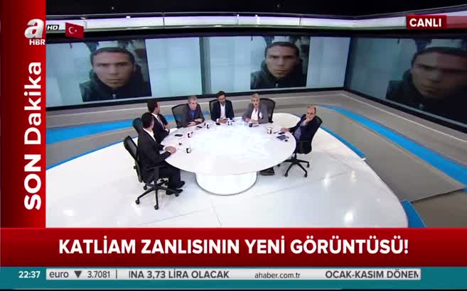 Katilin özçekimi ortaya çıktı