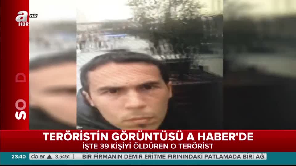 Teröristin görüntüsü A Haber’de